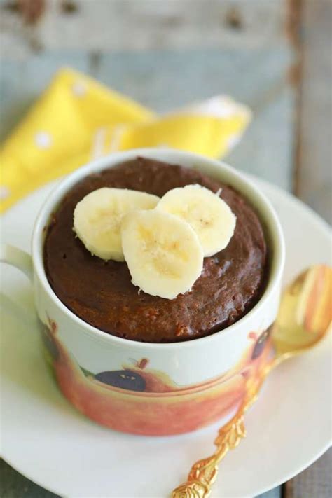 Here are 30 fabulous birthday cake recipes that everyone will love…and that you'll actually be able to make. 1 Minute Chocolate Banana High-Protein Mug Cake | Recipe ...