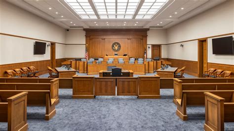 Charlottes Federal Courthouse Has A Unique Courtroom Inspired By Thom