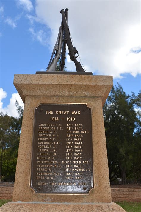 Salisbury War Memorial Ww I South Australia The Great W Flickr