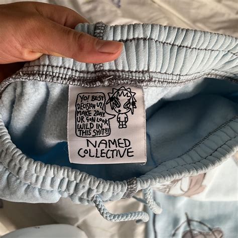 Named Collective Womens Blue Joggers Tracksuits Depop