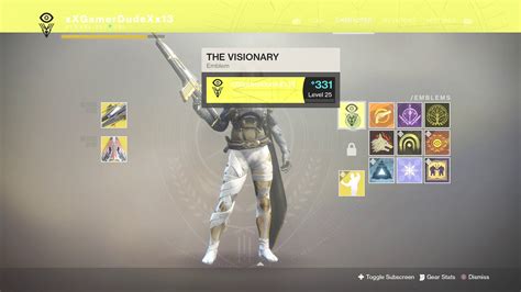 Destiny 2 The Dawning How To Get The Visionary Emblem Youtube