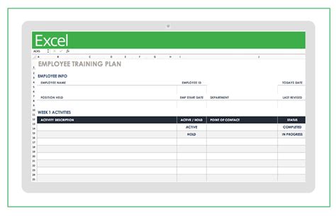 Free Employee Training Tracker Excel Spreadsheet Eoua Blog