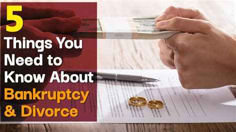 5 Things You Need To Know About Bankruptcy And Divorce Galewski Law Group