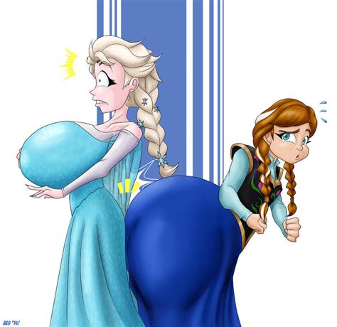Anna And Elsa By Alanes Body Inflation Know Your Meme
