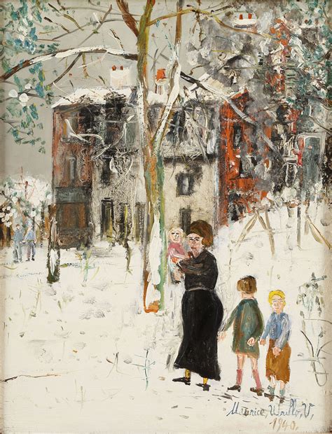 Vision Maurice Utrillo French 1883 1955 Mother And