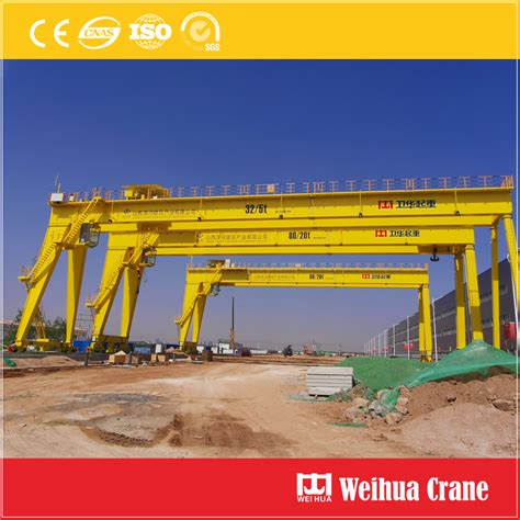 Weihua Cranes Gantry Crane For Steel Structure Bridge Production