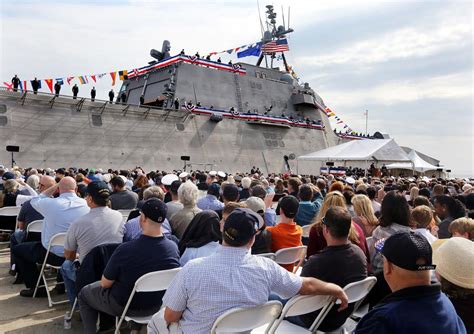 Latest Navy Ship Uss Charleston Commissioned As Part Of Reinvigorated