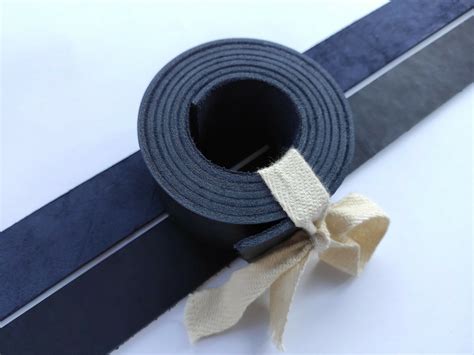 Leather Strip Strap Band Leather Belt Blank Strips 8 9 Oz 51 55