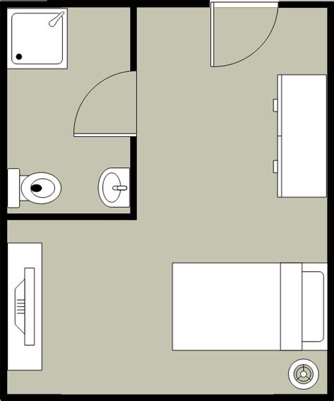 Single Bedroom Layout Bedroom Floor Plan Template