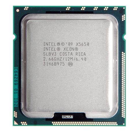 Intel Xeon X5650 Cpu 266ghz 12mb 64gts Hexa 6 Core Server Processor