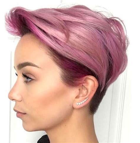 Short Purple Hairstyles 2017 Fashion And Women