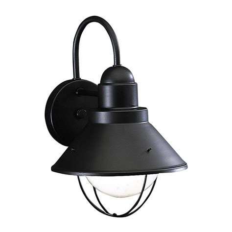 Indoor christmas lights for bedroom. Shop Kichler Lighting Seaside 12-in H Black Dark Sky ...