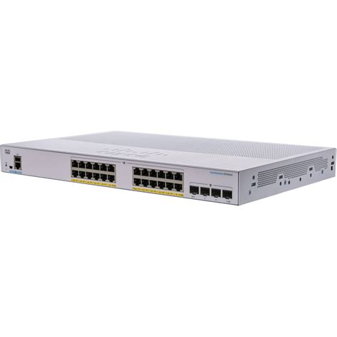 Cisco Business Cbs350 24fp 4x Managed Switch 24 Port Ge Full Poe