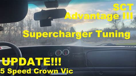 Supercharged 5 Speed Crown Vic Tuning Update And Demo Youtube