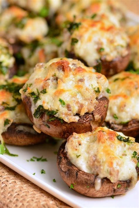 Sausage Stuffed Mushrooms These Stuffed Mushrooms Are Made With A