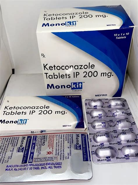 Monokit Tab Ketoconazole 200mg Tablets At Best Price In Kangra