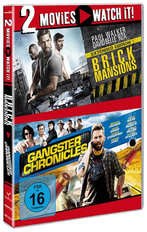 Brick Mansions And Gangster Chronicles 2 Movies Dvd