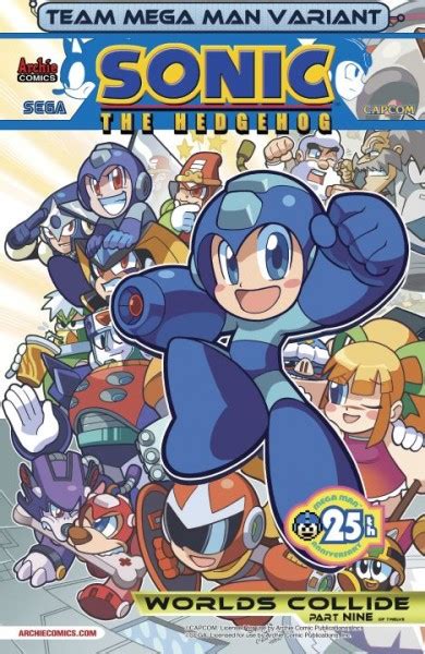 Talking With Archie Comics About Sonic And Mega Man Worlds Collide