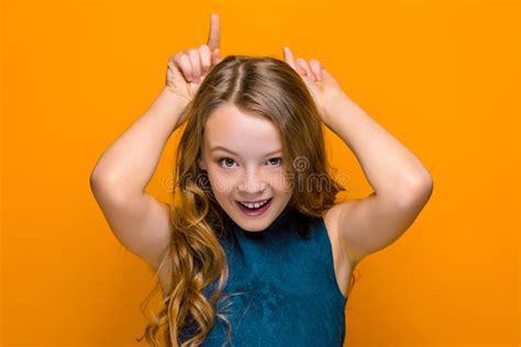 The Face Of Playful Happy Teen Girl Stock Photo Image Of Lifestyle