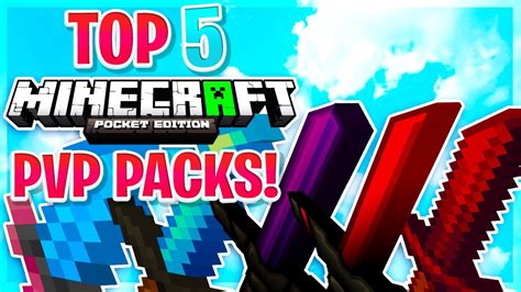 Top 5 Mcpe Pvp Texture Packs 118 Minecraft Pocket Edition Youtube
