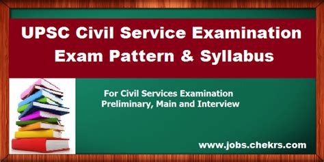 UPSC Civil Service Exam Syllabus 2024 IAS Exam Pattern Syllabus