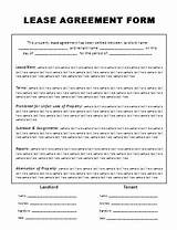 Free Printable Rental Lease Agreement Template Images