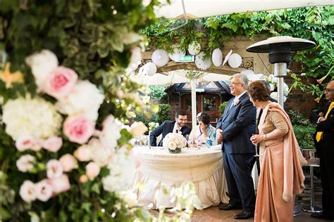 Ceremonies must begin at 9 a.m. An elegant roof gardens wedding with a beautiful Kimono ...