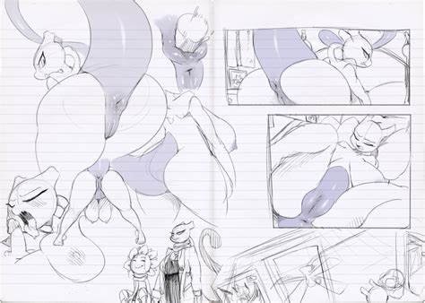 Rule 34 Anus Disembodied Penis Female Male Mewtwo Milf Milftwo Character Nintendo Original