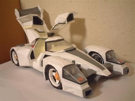 Papermau Original Super Car Paper Model By Tata Craft Maker