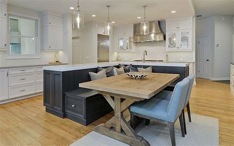 Galley kitchens need not be small or dark or lacking storage. 7 Creative Design Ideas For Kitchen Island Bench Seating ...