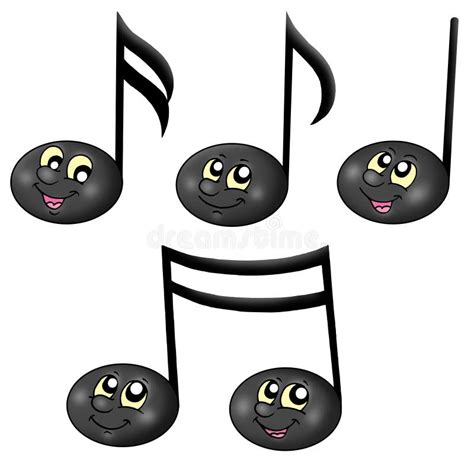 Cute Music Notes Stock Illustration Image Of Conceptual 8229795