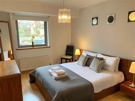 By unit or bed pricing. College Apartment, Glasgow, Citybase Apartments