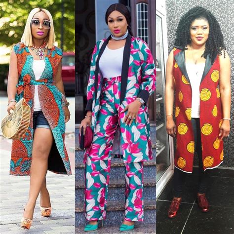 Ankara Kimono Jacket Style To Try This Weekend Fashenista