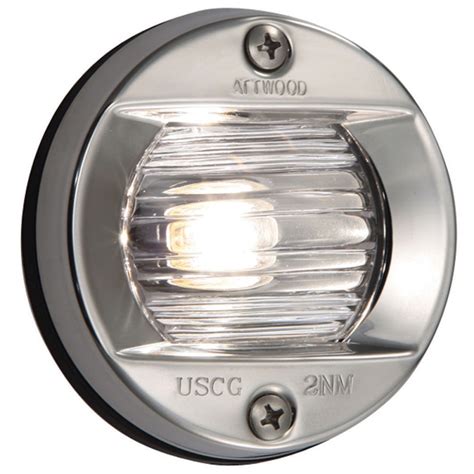 Attwood Vertical Flush Mount Transom Light Round