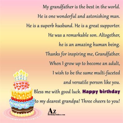 Download Birthday Wishes For Grandfather