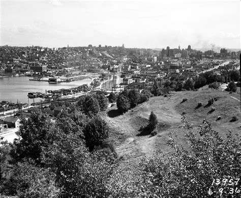 Lake Union From East Queen Anne 1936 Item 10475 Engineer Flickr
