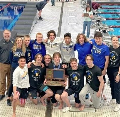 2023 Breckblake Bearstangs Swim And Dive Win State Title