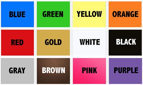 The Meaning Of Colors Blind Facts