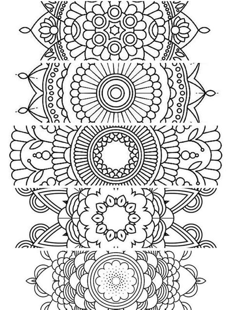 Kidsnfun Kleurplaat Boekenleggers mandala