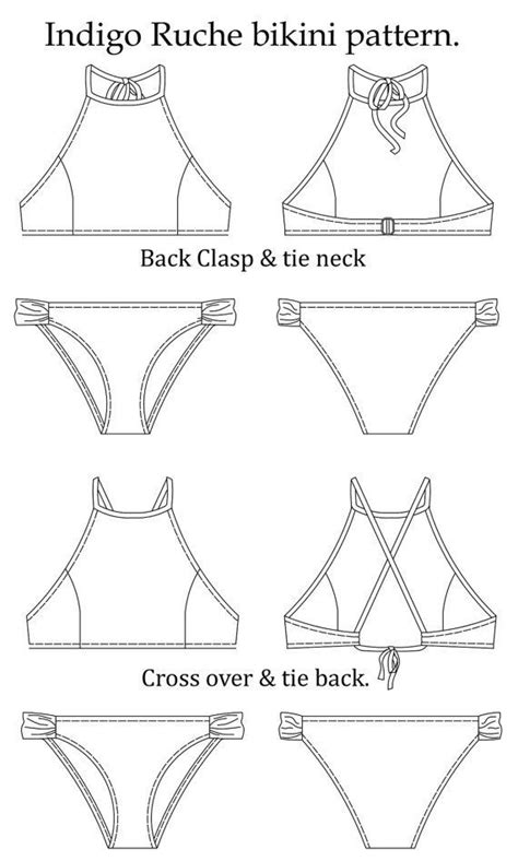 Como Hacer Un Bikini Para Dama Paso A Paso Escuela De Costuras
