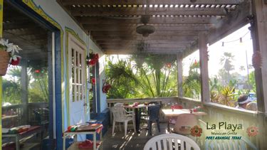 While in port a this weekend with 10 of my bestest friends, we ate here everyday for breakfast. La Playa Mexican Grille • Port Aransas Restaurants ...