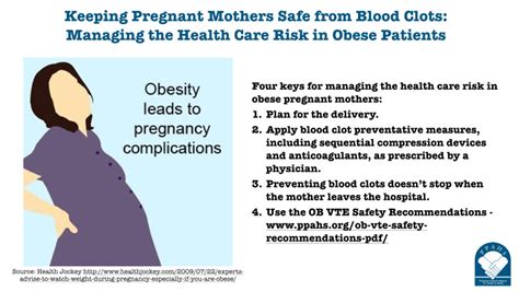 Keeping Pregnant Mothers Safe From Blood Clots Managing The Health