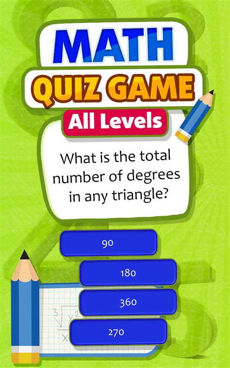 Math All Levels Quiz For Android Apk Download