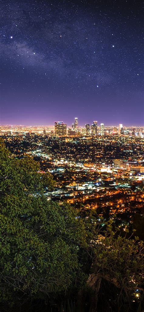 Los Angeles City Wallpaper 4k Cityscape City Lights