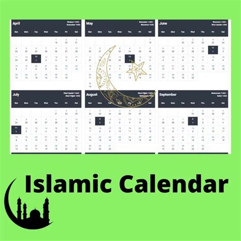 Isna Islamic Calendar 2023