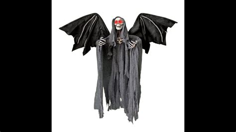 Grim Reaper Halloween Prop Flying Reaper Winged Reaper