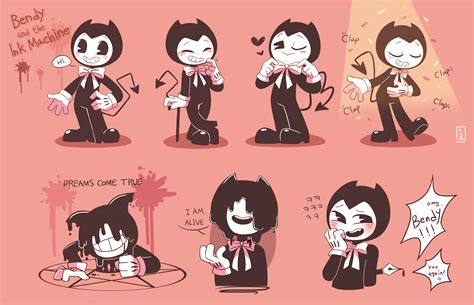 Bendy Cute Fanart Yahoo Image Search Results Bendy And The Ink Machine Anime Ink