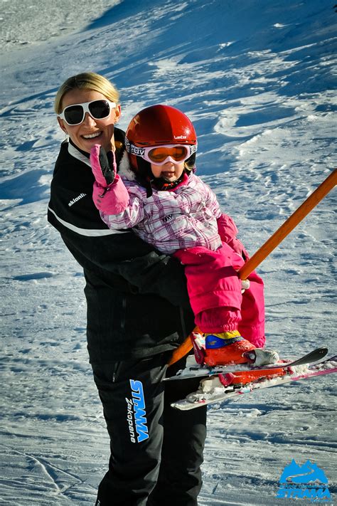 Dzieci Na Nartach Ski Magazyn