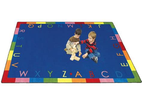 Rainbow Alphabet Classroom Rug 310x54 Abc Rugs