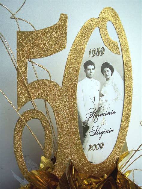 50th Anniversary Centerpieces 50th Anniversary Decorations 50th